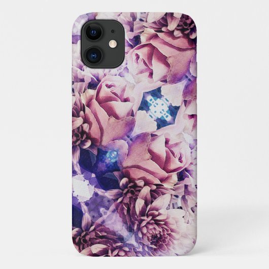 Rose Chrysanthemum iPhone 11 Fall Case-Mate iPhone Hülle (Rückseite)