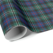 Rose Clan Jagd Tartan Geschenkpapier (Rolleneckpunkt)