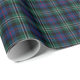 Rose Clan Jagd Tartan Geschenkpapier