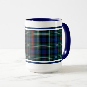 Rose Clan Jagd Tartan Tasse