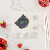 Rose Clan Kariert Scottish tartan Serviette (Beispiel)