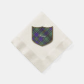 Rose Clan Kariert Scottish tartan Serviette (Ecke)