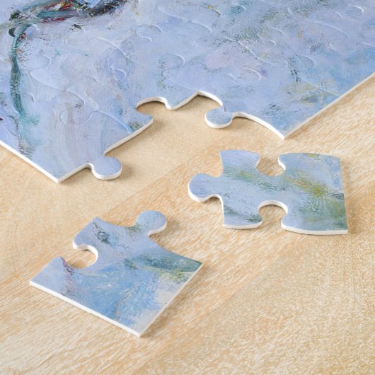 Rose Claude Monet Kunstkunst Puzzle (Seite)