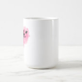 Rose Cloud Heart Tasse (Mittel)