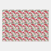 Rose Cluster Wrapping Paper Geschenkpapier Set (Vorderseite 3)