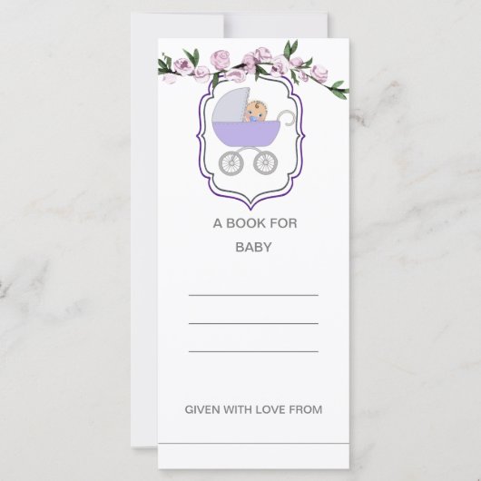 Rose Coastal Shower Baby for Books (Vorderseite)