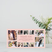 ROSE COLLAGE | DANKE, DASS DU KARTE (Stehend Vorderseite)