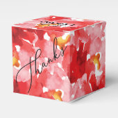 Rose Collage Derby Brautparty Square Geschenkschachtel (Vorderseite)