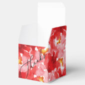 Rose Collage Derby Brautparty Square Geschenkschachtel (Geöffnet)