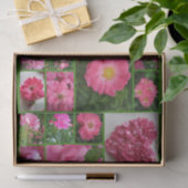 Rose Collage Pink Supreme Tissue Paper Seidenpapier (Geschenk)