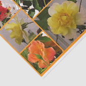 Rose Collage zeichnet das Katzengewebe Seidenpapier (Ausschnitt)