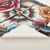 "Rose Compass: A Symbol of Love and Bliss" Sherpadecke (3/4)