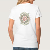 Rose Compass Bliss Tattoo Tee (Rückseite)