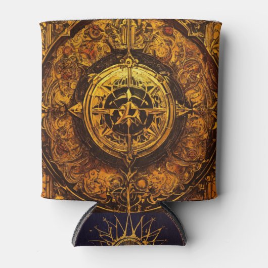 "Rose Compass Collection: Inspirierter Speicher &  Dosenkühler (Vorderseite)