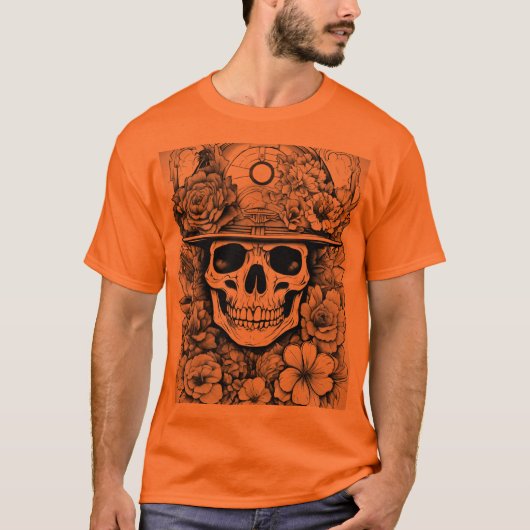 Rose Compass Ink T-Shirts (Vorderseite)