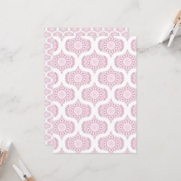 Rose Confetti Lace Retro Scrapbook Einladung