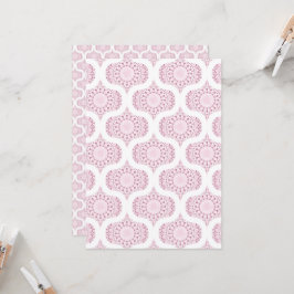 Rose Confetti Lace Retro Scrapbook Einladung