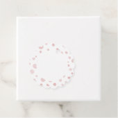 Rose Confetti Wasserfarbe Punkte Liebesmarken Geschenkanhänger (Beispiel)