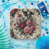 🔥 Rose Crematory – Gothic Victorian Pappteller (Party)