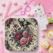 🔥 Rose Crematory – Gothic Victorian Pappteller (Party)