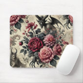 🔥 Rose Crematory - Gotik Viktorianisch Mousepad (Mit Mouse)