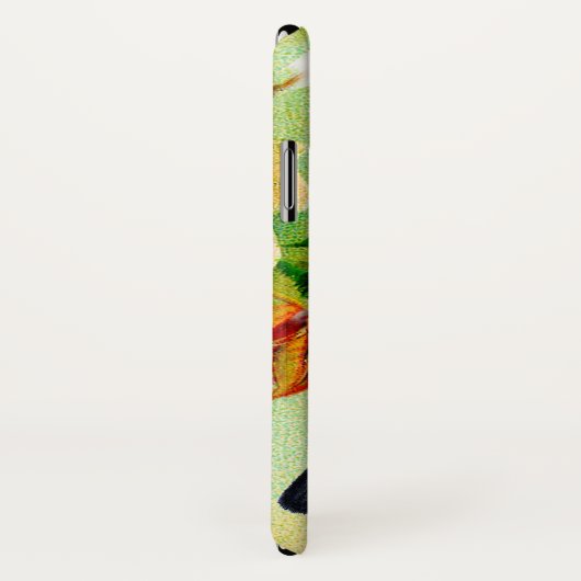 Rose Crow Courage Case-Mate iPhone Hülle (Hinten/Rechts)