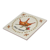 Rose Crown Fliese (Seite)