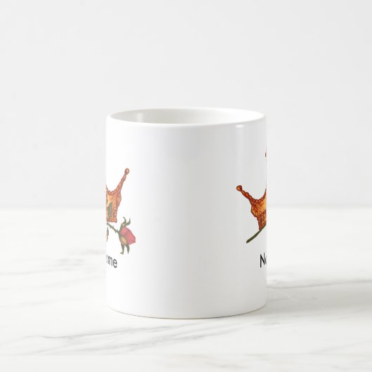 Rose Crown Kaffeetasse (Mittel)