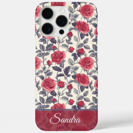 Rose Custom iPhone Case für Girlfriends (Rückseite)