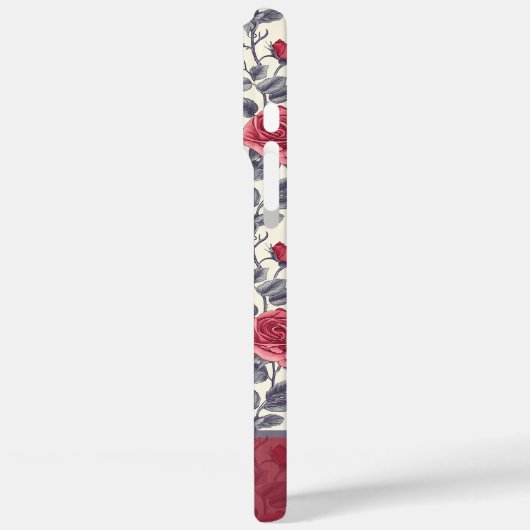 Rose Custom iPhone Case für Girlfriends (Rückseite / Links)