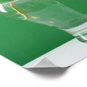 Rose Daisies Poster (Ecke)