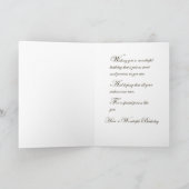 Rose Daisy Birthday Karte (Innenseite)