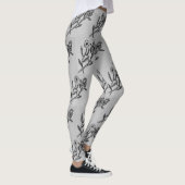 Rose & Daisy Grau Leggings (Rechts)