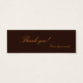 Rose: Danke, dass Sie Tag/Lesezeichen geschenkt ha (Rückseite)