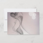 Rose Dankeskarte (Rückseite)