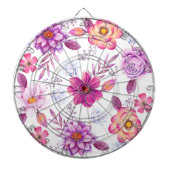 Rose Dartscheibe (vorne)