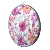 Rose Dartscheibe (Vorderseite rechts)