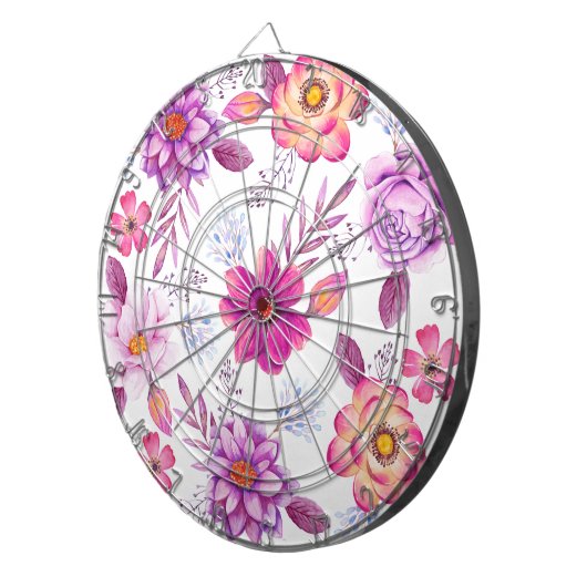 Rose Dartscheibe (Vorderseite rechts)