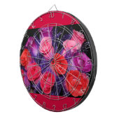 Rose Dartscheibe (Vorderseite rechts)