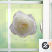 Rose Decal Personalisierte Rose Fensterverkleidung Fensteraufkleber (Zuhause)