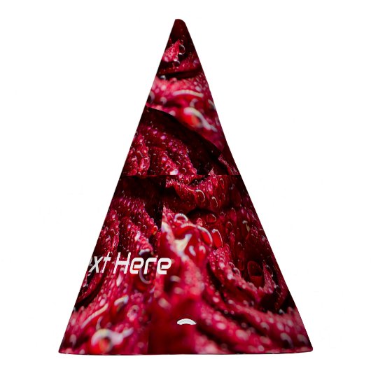 Rose-Dekorationstexte für benutzerdefinierte Textb Partyhütchen (Rechts)