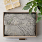 Rose-Dekoupage-Tissue-Papier für cremefarbenes Pul Seidenpapier (Geschenk)