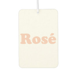 "Rose den ganzen Tag" Rose hellrosa Auto Autolufterfrischer