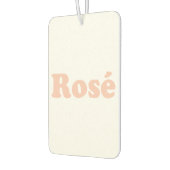 "Rose den ganzen Tag" Rose hellrosa Auto Autolufterfrischer (Links)