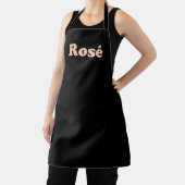"Rose den ganzen Tag" Rose hellrosa Schürze (InSitu)