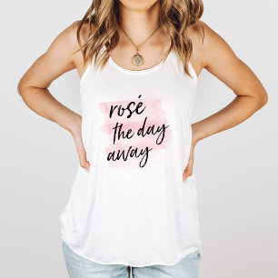 Rosé den Tag vorbei Tank Top