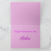 Rose der Blackbird-Karte Karte (Innenseite)