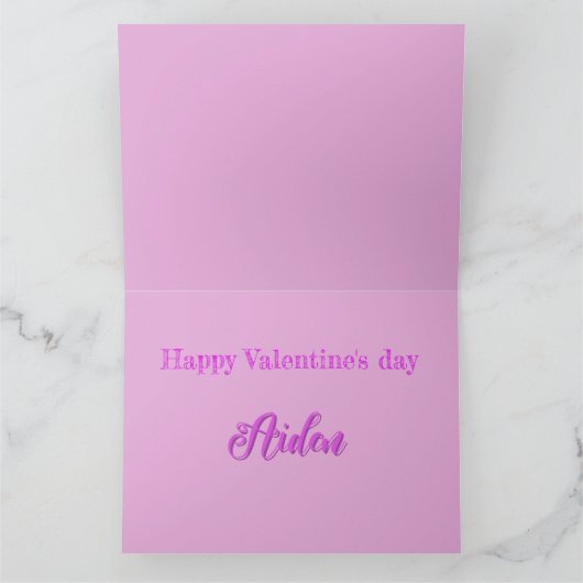 Rose der Blackbird-Karte Karte (Innenseite)