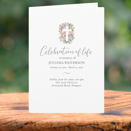 Rose der Blumenbeerdigung über das Foto Programm