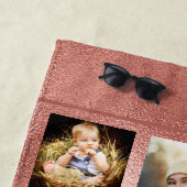 Rose der Collage- für kundenspezifisches Foto Strandtuch (Beispiel)